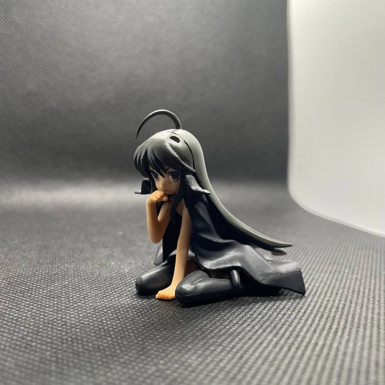 Dengeki Daioh 2007 Magazine Bonus Figure (Black Hair Ver.) — Homura Akemi figure, Puella Magi Madoka Magica — photo 1