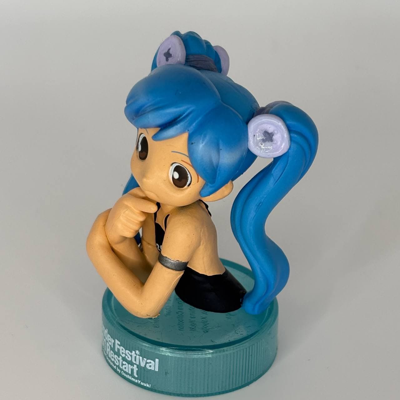 Wonder Festival 2001 Restart Reset-chan Bottle Cap Figure Vintage